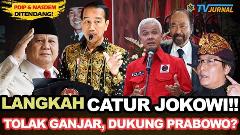 Makin Panas Batal Dukung Ganjar Jokowi Merapat Ke Prabowobuat