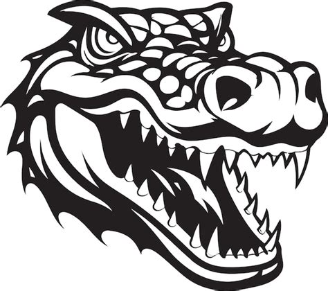 Killer Crocs La Verdad Detrás De Los Ataques De Cocodrilos Vector Premium