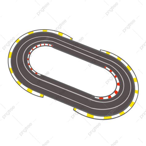 Oval Race Track Clip Art