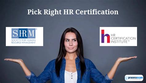 Which Hr Certification Should You Get Hrci Or Shrm Process Exam