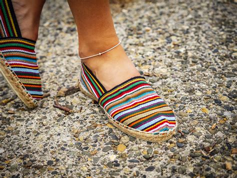 Espadrilles rayées multicolores à 13.90 € printemps été 2020 Made in ...