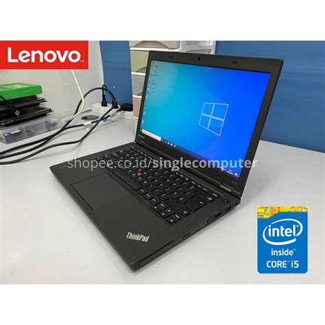 Jual Lenovo Thinkpad T440p Core I5 Gen 4 8gb Ram 256gb Ssd 14 Hd Shopee Indonesia