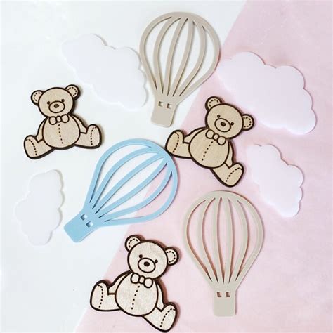 Hot Air Balloon Cake Topper Etsy