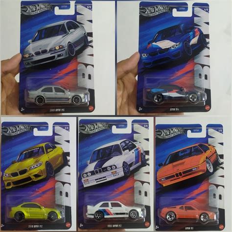 Hot Wheels BMW Series 2025 BMW M1 2016 BMW M2 1992 BMW M3 BMW M4 2001 BMW M5 Shopee
