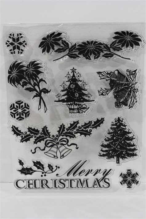 Traditional Christmas Stamps and Dies by Diamond Press - Etsy