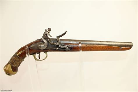 Circa 1800 Antique EUROPEAN Flintlock HORSE Pistol