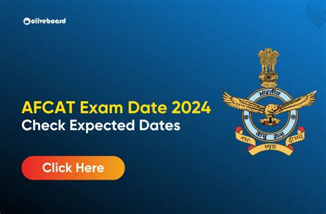 AFCAT Exam Date 2024 Check AFCAT 1 Expected Date