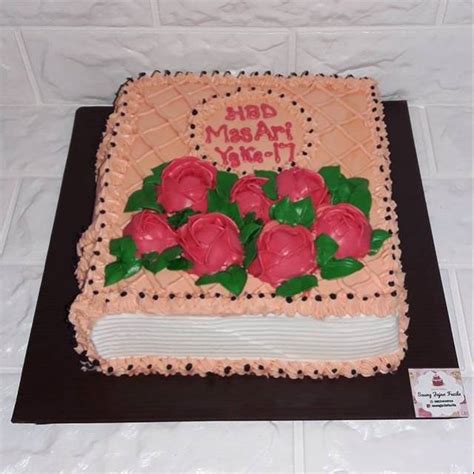 Jual Kue Ulang Tahun Buku Book Cake Ultah Buku Shopee Indonesia