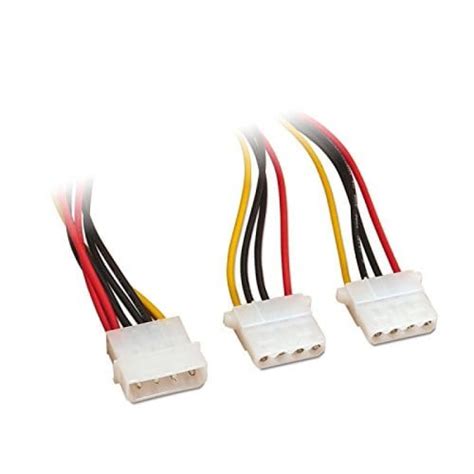 Nanocable Cable Duplicador Molex Macho Hembra Negro PcComponentes