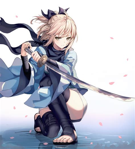 Anime Girls Fate Series Blonde Fate Grand Order Ahoge Fan Art