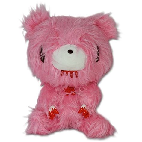Gloomy Bear Pink Fur 8 Sitting Plush Doll Shadow Anime