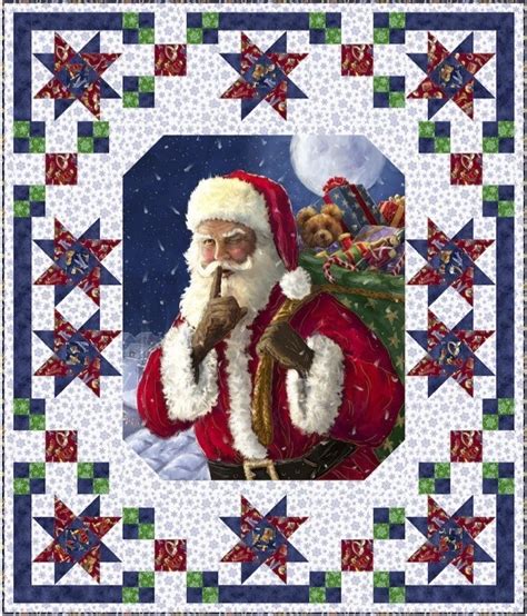 Santa Stars Quilt Pattern Pine Tree Country Quilts