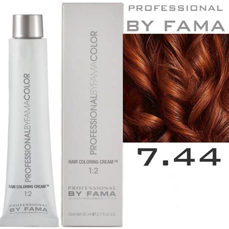 Medium Intense Copper Blonde Professional By FAMA Ml Ml