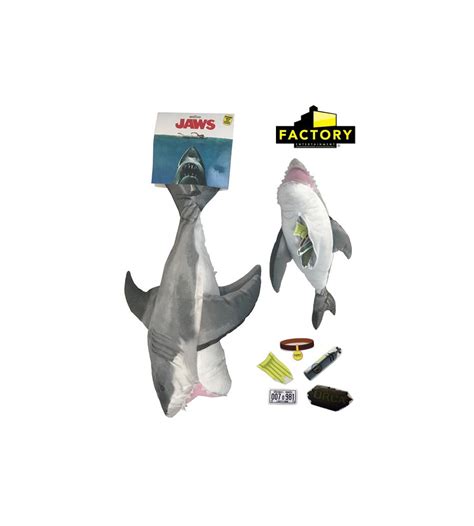 Jaws: Bruce the Shark With Belly Contents Jumbo Plush - Visiontoys