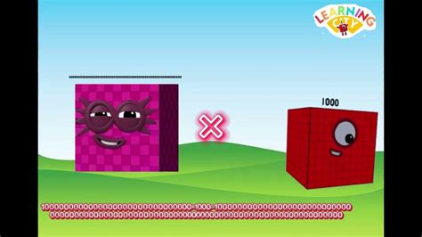 Multiplication Of Big Numberblocks Big Numbers Part 3 Multiplying Giant Numbers