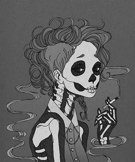 Girl Skeleton Sketch