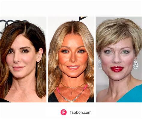 28 Flattering Hairstyles For Over 50 With A Square Face Fabbon