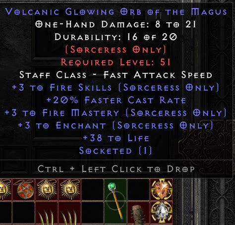 6 Enchant 6 Fire Mastery Orb 20 Fcr Topic D2jsp