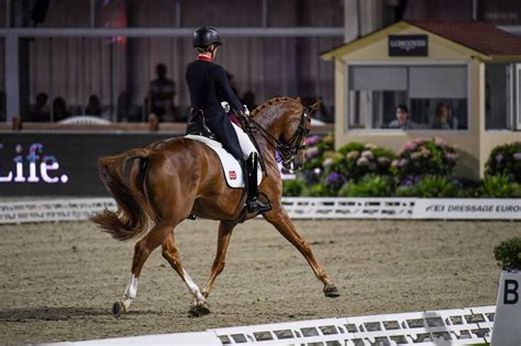 Lottie Fry British Grand Prix Dressage Rider Horse And Hound