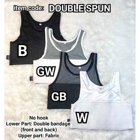 Inches Lesbian Binder Tomboy Supporter Double Bandage No Hook Shopee Philippines