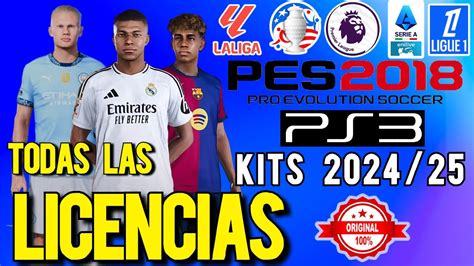 Tutorial Como Poner Option File PES 2018 PS3 Muy Facil 100 Uniformes