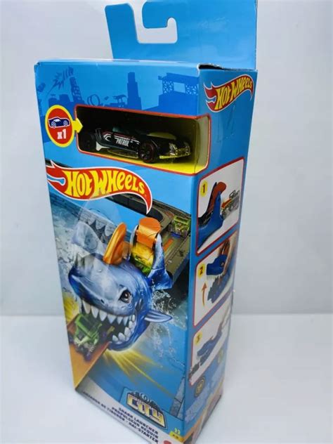 Hot Wheels Wyrzutnia Z Rekinem Autko Gvf Oficjalne Archiwum Allegro