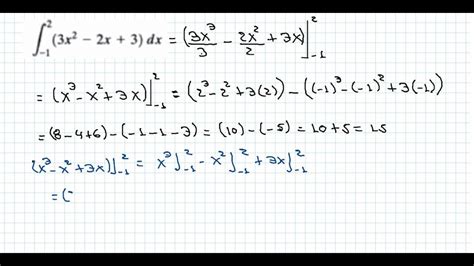 INTEGRAL DEFINIDA Y TEOREMA DE EVALUACIÓN YouTube