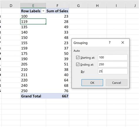 Excel How To Group Values In Pivot Table By Range