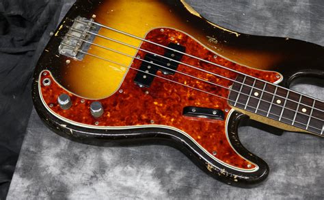 1960 Fender Precision Bass Sunburst Andy Baxter Bass And Guitars