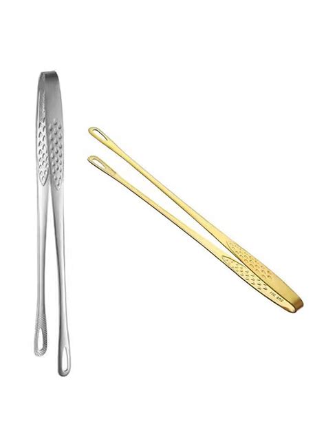 Be Tool Pcs Stainless Steel Cooking Food Tongs Hot Pot Spoon Strainer With U Shaped Hollow