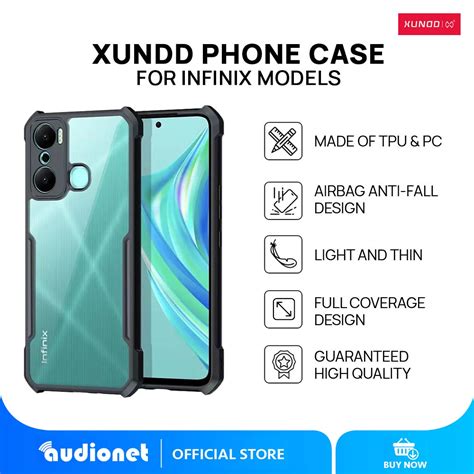 Xundd Beatle Series Airbag Shockproof Case For Infinix Hot Play S G Shopee