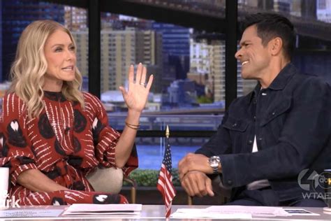 Kelly Ripa Reveals Practically Naked Vacation Moment With Mark