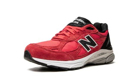 New Balance 990v3 Red Suede M990PL3 - Twade Store