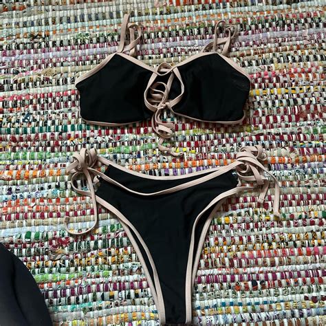 Super Cute Bikini High Waisted Bottoms Its Like A Depop