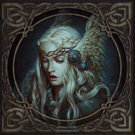 Valkyrie Michael C Hayes Valkyrie Artwork Valkyrie Image Valkyrie Art Norse