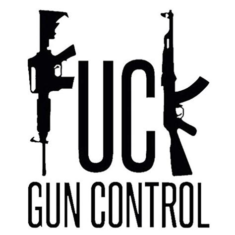 Buy Fuck Control AR15 Assault Vinyl Decal Sticker White Online At DesertcartINDIA