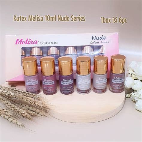 Jual Kutek Melisa Nude Series By Tokyo Night Ml Shopee Indonesia