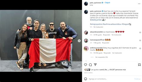 Pato Quiñones orgulloso de bailar con Daddy Yankee en Perú 2022 Una