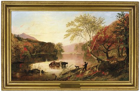 Jasper Francis Cropsey (1823-1900) , Autumn on the Hudson River ...