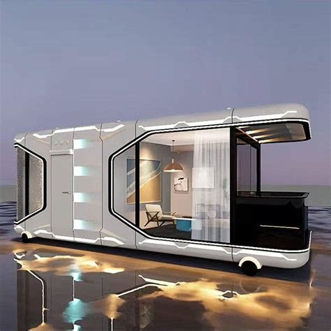 Luxury Prefab Tiny Mobile Prefabricated Modular Home For Tourism Site