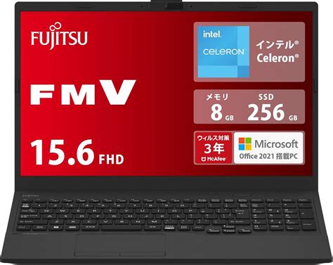 Amazon.co.jp: 富士通 ノートパソコン FMV Lite WA1/H3 (MS Office 2021/Win 11/15.6型 ...