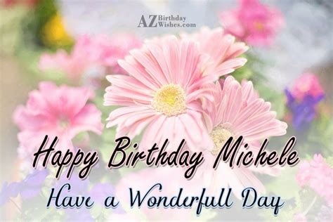 Happy Birthday Michele