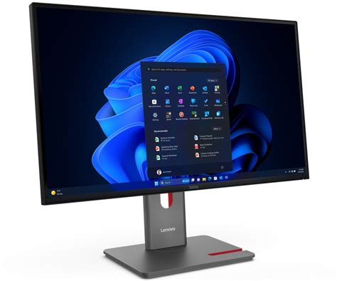 lenovo unveils  thinkvision pqd     qhd monitor  ai