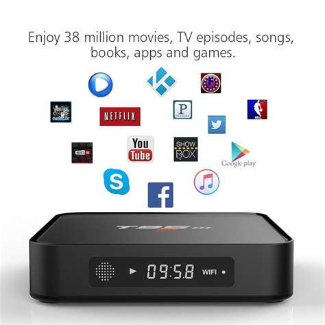 Akaso T M Android Tv Box K Kodi Fully Loaded Amlogic S Quad Core