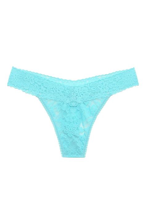 Женские голубые трусы-стринги HANKY PANKY купить в интернет-магазине ...