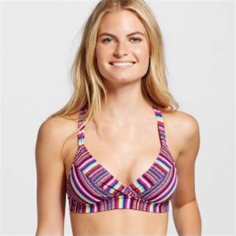 Mossimo Supply Co Swim Mossimo Supply Co Stripe Bikini Top Poshmark