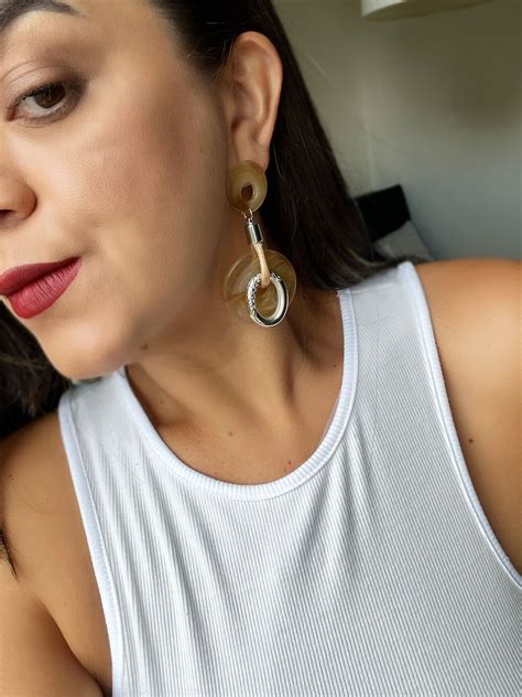 Brinco De Argola Nude Nilza Biju