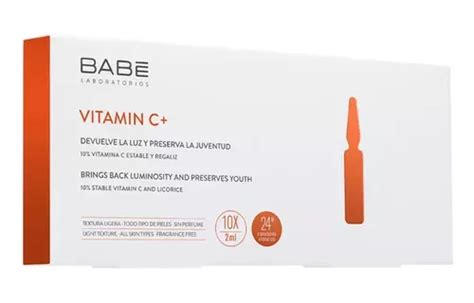 Babé Babe Ampollas Vitamina C 10und Cuotas sin interés