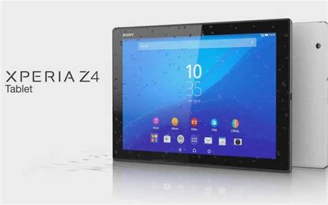 La Tablette Sony Xperia Z4 Tablet Sortira Le 29 Juin Prochain