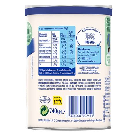 Leche Condensada Lata G La Lechera Supermercado El Corte Ingl S